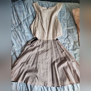 Lucca couture mini cutout dress size m